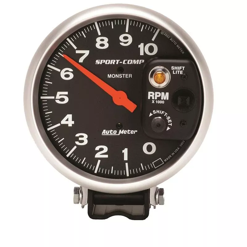 Autometer Sport-Comp 52.4mm 120-240 F Mech 2in Water Temp