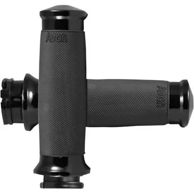 Avon Custom Grips Black Anodized