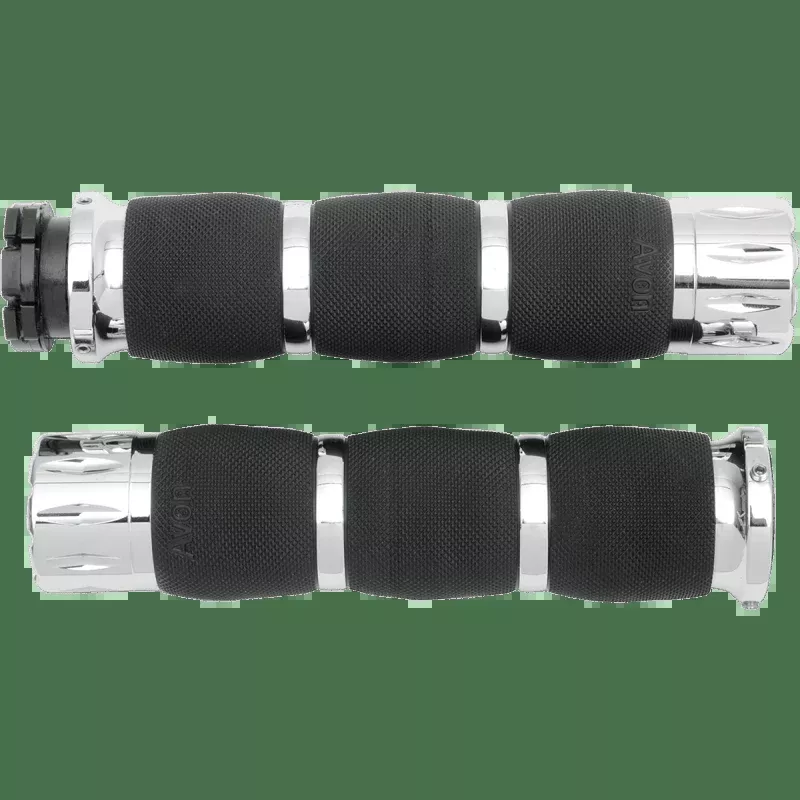 Avon Grips Air Cushioned Chrome Metric Touring Rival