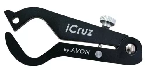 Avon iCruz Anodized Black Throttle Lock for up to 1.25" Grip (ICZ-SM-ANO)