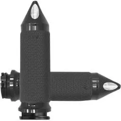 Avon Memory Foam Grips, Black Anodized, Lrg Spiked Cut, Cable