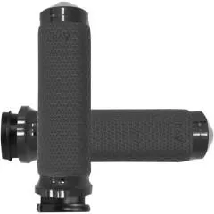 Avon Memory Foam Grips, Black Anodized, Sm Round Cut, TBW