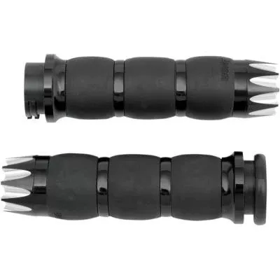 Avon Velvet Air Grips Black Anodized, Excalibur Cut, Cable