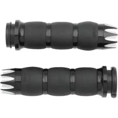 Avon Velvet Air Grips Black Anodized, Excalibur Cut, TBW