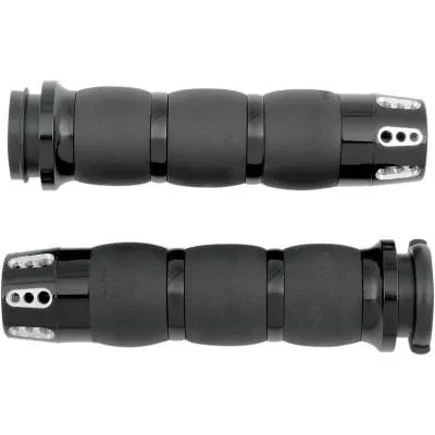Avon Velvet Air Grips Black Anodized, Gatlin Cut, TBW