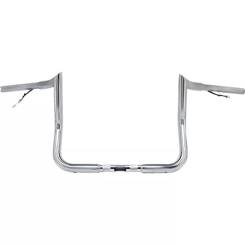 Bagger Nation 1-1/4" Pre-Wired Monkey Bar Bagger Handlebars for Harley