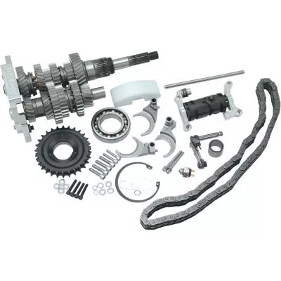 Baker Drivetrain Direct Drive 6-Speed Gear Set Kit, Fits 00-06 Softail