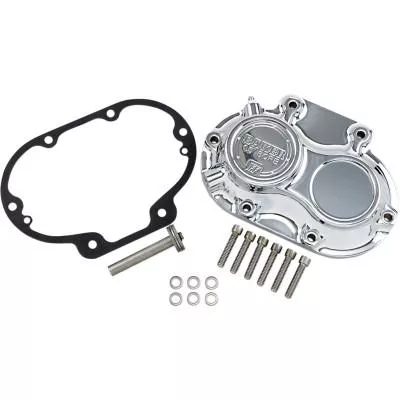 Baker Drivetrain Function-Formed Transmission Side Covers/Actuators, Chrome, Fits 07-13 Touring and 07-19 Softail