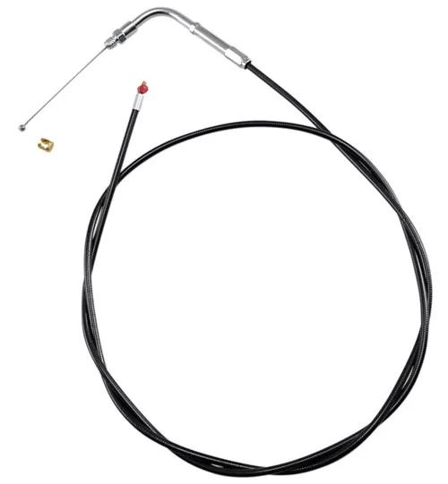 Barnett Black Vinyl Throttle (Pull) Cable Stock +6" (101303000706)