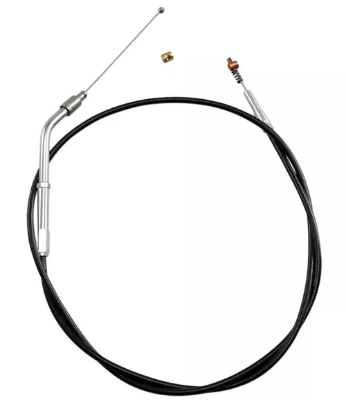Barnett Black Vinyl Throttle Push/Idle Cable Stock +6" (101304004106)