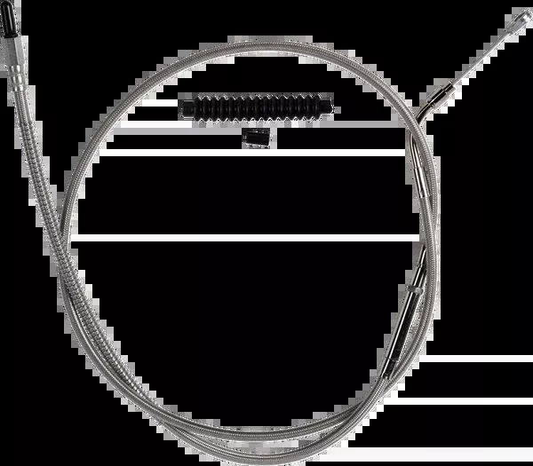 Barnett High-Efficiency Stainless Steel Clutch Cable For Harley-Davidson – +6″ – ’21-’24 FLH