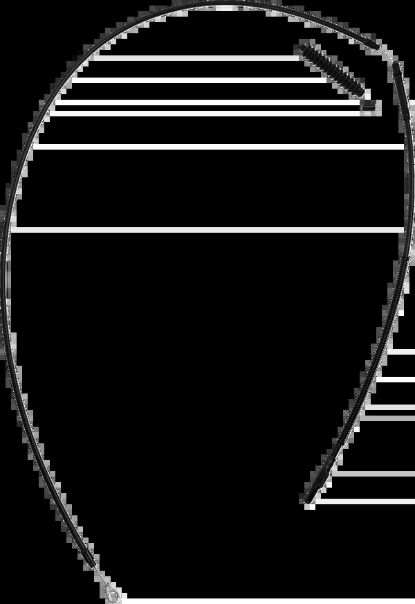 Barnett High-Efficiency Stealth Clutch Cable – +10″ – ’21-’24 Touring/Trike