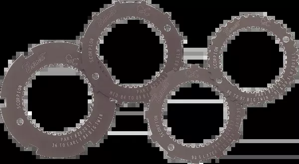 Barnett Lock Plate – Clutch Basket – Scorpion – Set 4