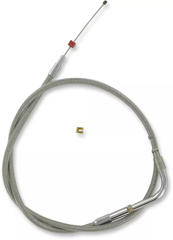 Barnett Stainless Steel Throttle Cable - '00-'01 Sportster