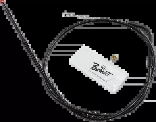 Barnett Stealth Series Throttle Cable - +6" - '06-'16 Dyna