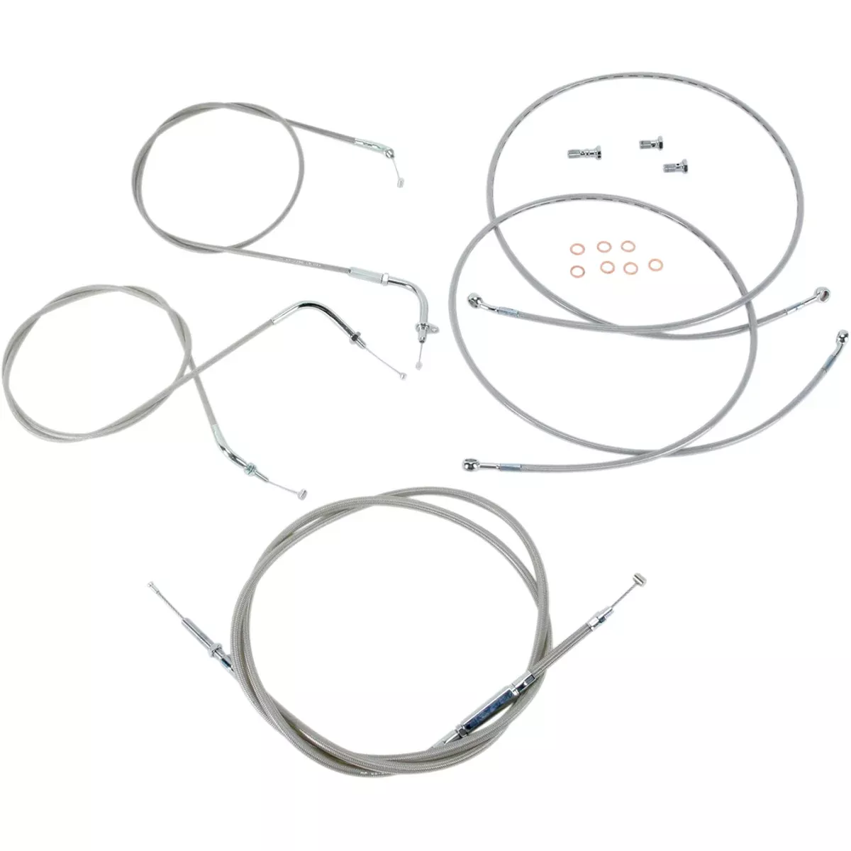 Baron Cable Kit – BA-801300KT-18 Yamaha V-Star 1300 2007-2017