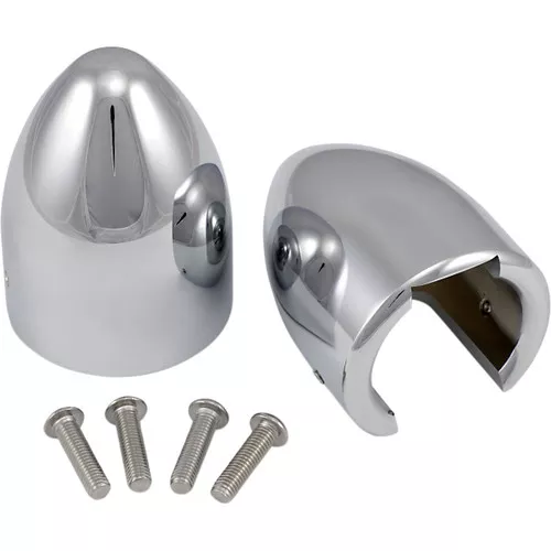 Baron Chrome Bullet Fork Bottom Covers (BA-7800U)