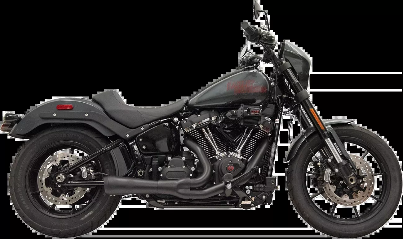 Bassani Ripper 2-1 Black Exhaust System for 2025-2026 Harley Softail FXBB FXLRS
