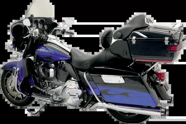 Bassani Xhaust Pseudo Left-Side Muffler For Road Rage II B1 Exhaust System – Chrome – FL ’09-’16