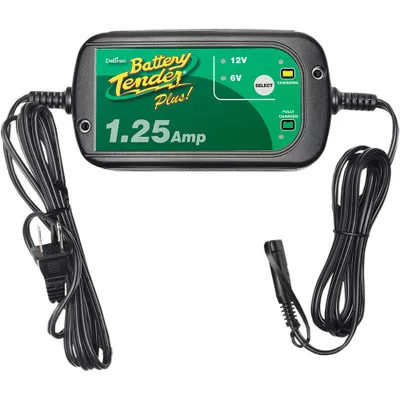 Battery Tender Plus 1.25 Amp Selectable Battery Charger