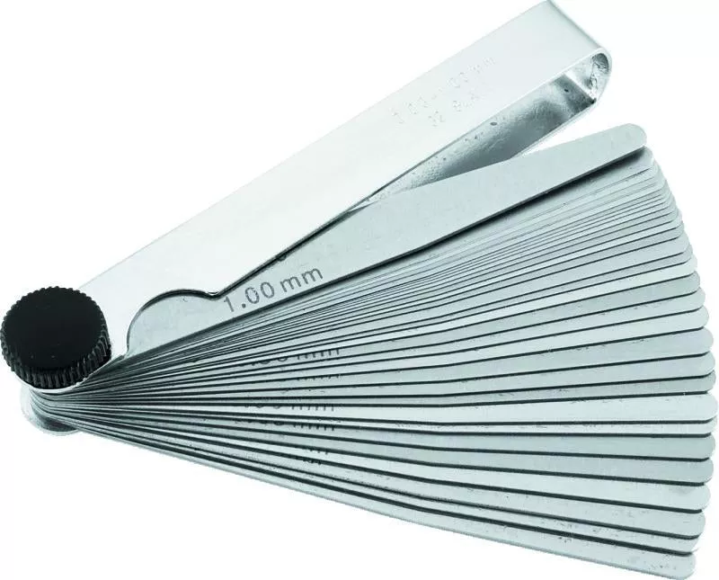 BikeMaster 32-Blade Dual-Reading Combination Feeler Gauge Set – Pack of 2