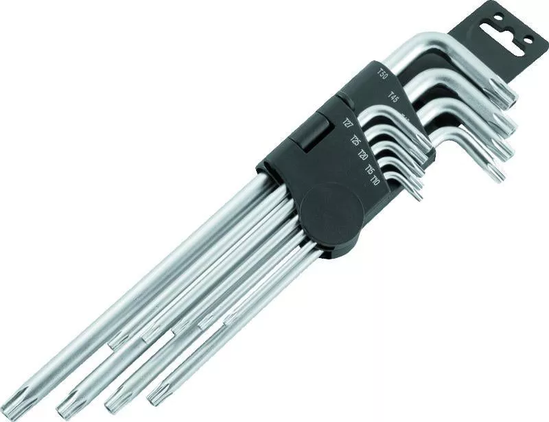 BikeMaster 9-pc Ball End Long Wrench Set – Torx