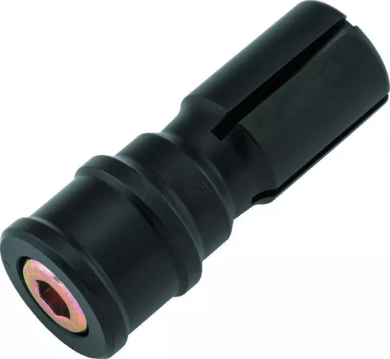 BikeMaster Adapter for 1in Barend Mirror – Black
