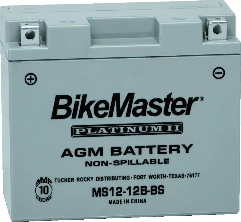 BikeMaster AGM Battery – MS12-12B-BS