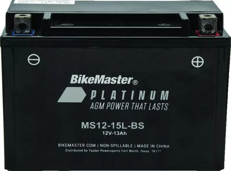 BikeMaster AGM Battery – MS12-15L-BS