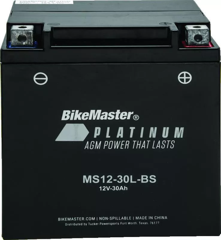 BikeMaster AGM Battery – MS12-30L-BS