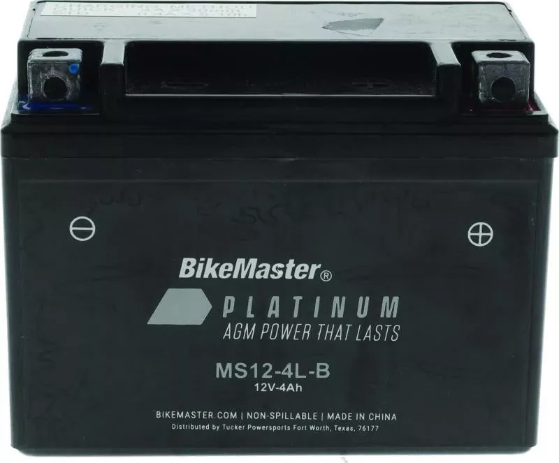 BikeMaster AGM Battery – MS12-4L-B