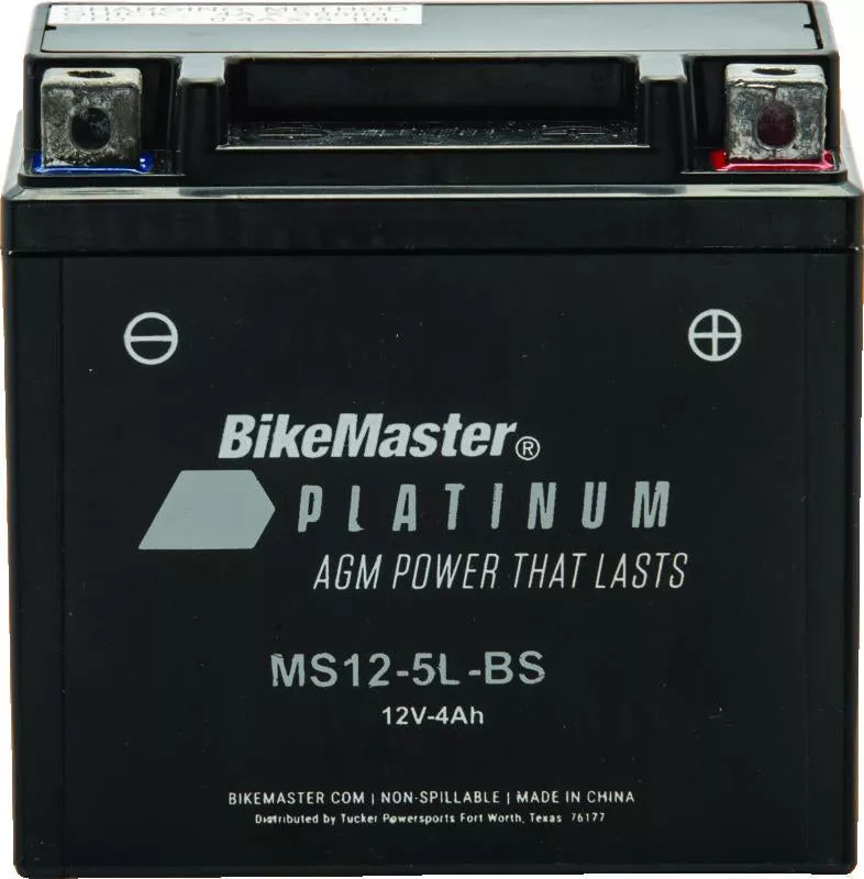 BikeMaster AGM Battery – MS12-5L-BS