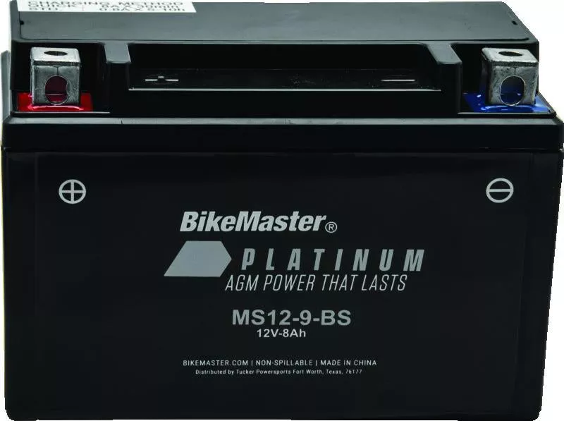 BikeMaster AGM Battery – MS12-9-BS