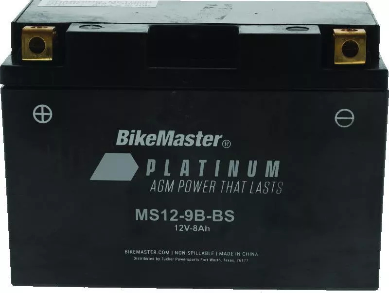 BikeMaster AGM Battery – MS12-9B-BS