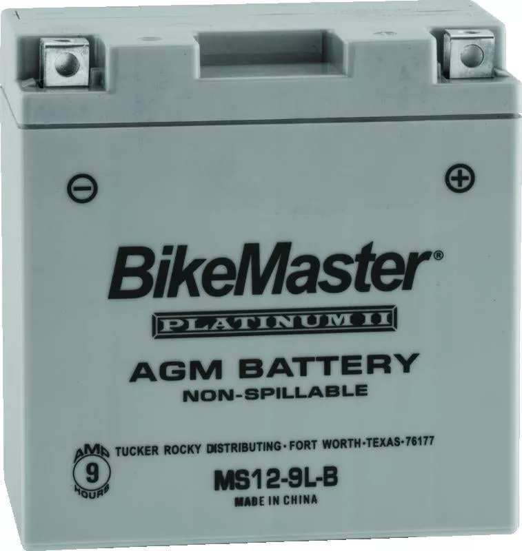 BikeMaster AGM Battery – MS12-9L-B