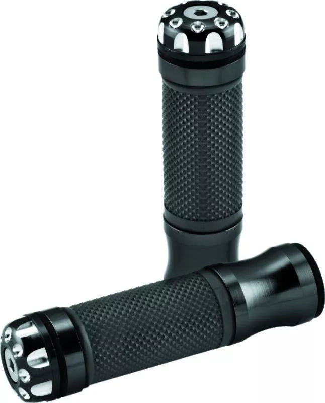 BikeMaster Grips 135mm Revolver Barend Grips – Black