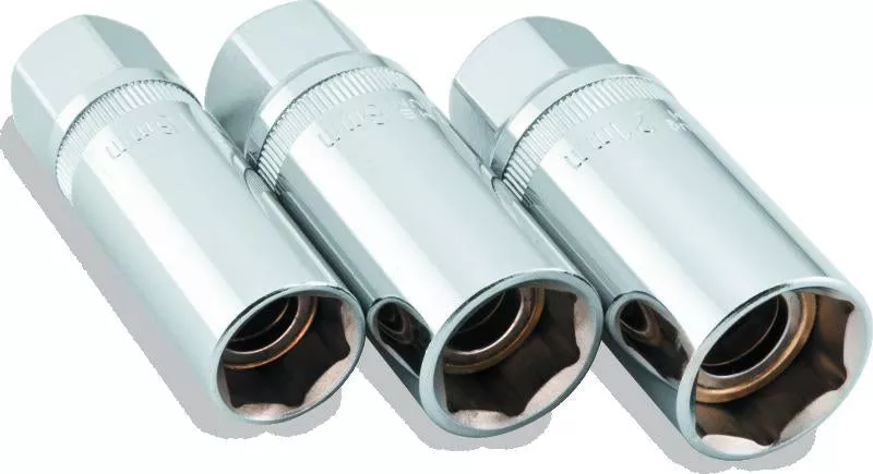 BikeMaster Sparkplug Socket Set Magnetic 16/18/22mm
