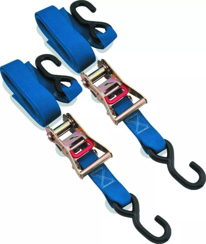 BikeMaster Tiedown 1-1/2 Ratched – Blue