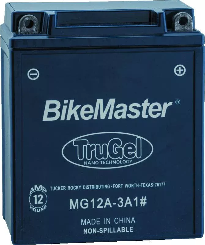 BikeMaster TruGel Battery – MG12A-3A1