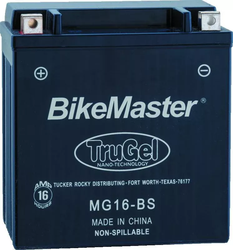 BikeMaster TruGel Battery – MG16-BS