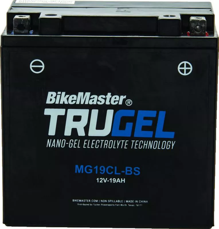 BikeMaster TruGel Battery – MG19CL-BS