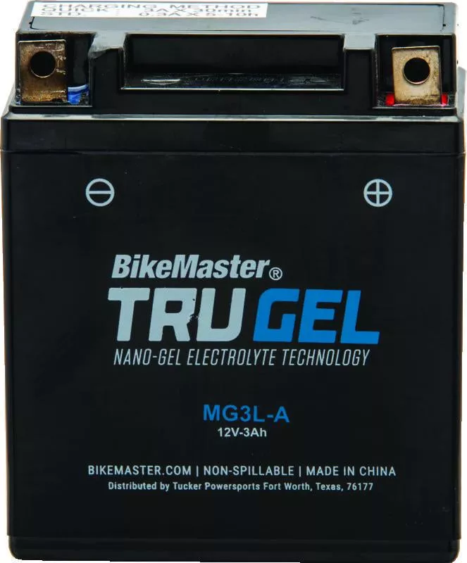 BikeMaster TruGel Battery – MG3L-A