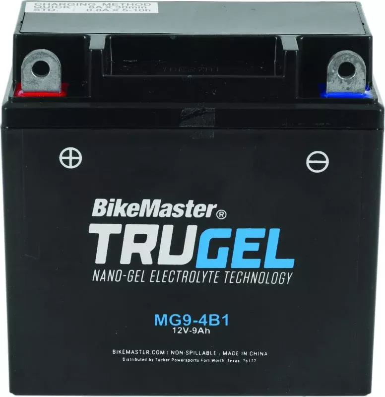 BikeMaster TruGel Battery – MG9-4B1