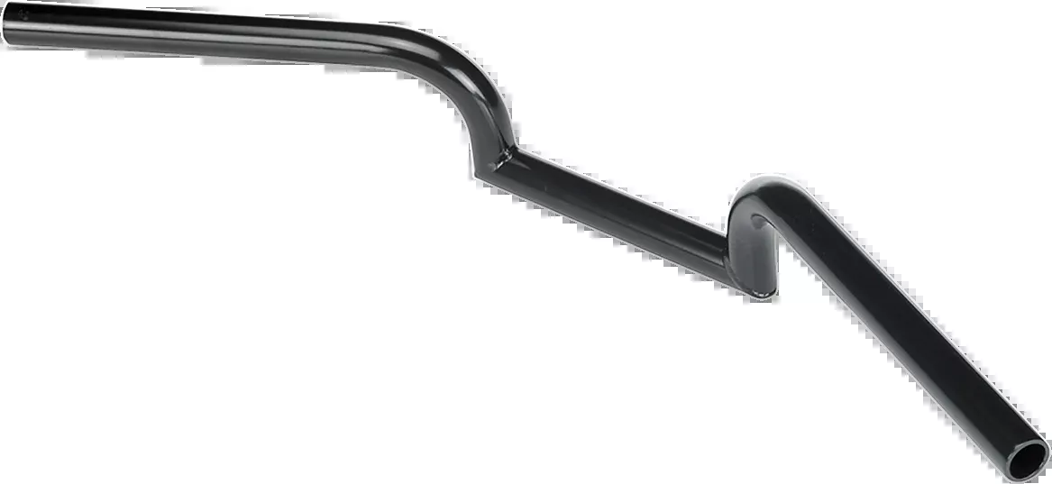 Biltwell 1" Handlebar - Mustache - Black - 6013-2016