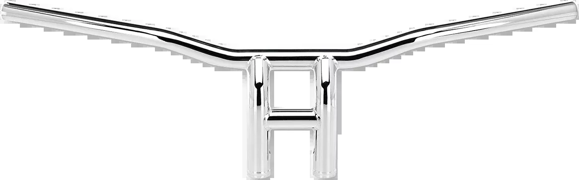 Biltwell 1" T-Bar - Tyson XL - Pullback - 8" - TBW - Chrome - 6258-1055