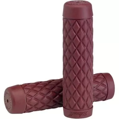 Biltwell 1" Torker Grips, Oxblood