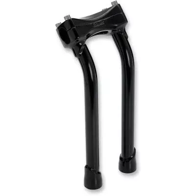 Biltwell 12" Black Murdock Pullback Risers