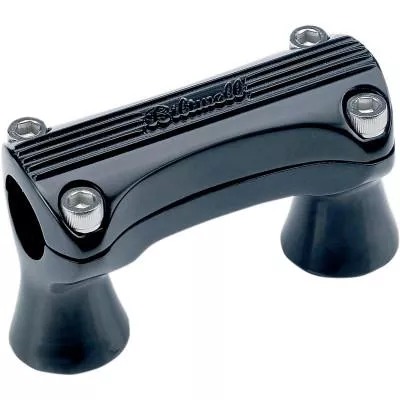 Biltwell 2″ Thunder Risers, Black