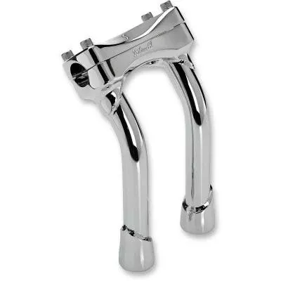 Biltwell 8″ Murdock Pullback Risers, Chrome