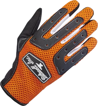 Biltwell Anza Gloves - Orange/Black